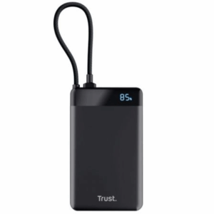 Batería Externa/Powerbank Trust Fiera 10000mAh/ 20W/ Incluye Cable USB Tipo-C