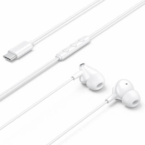 Auriculares Intrauditivos Vention Echo Lite USB-C In-Ear/ con Micrófono/ USB Tipo-C/ Blancos