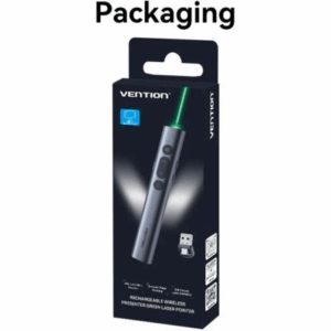 Presentador Inalámbrico por Bluetooth Vention KQJH0/ 2.4GHz/ Gris