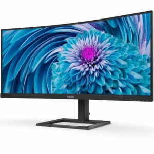 Monitor Profesional Ultrapanorámico Curvo Philips 346E2CUAE 34"/ WQHD/ Multimedia/ Regulable en altura/ Negro