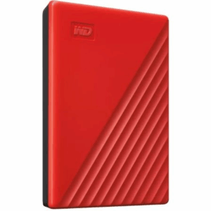 Disco Externo Western Digital My Passport 4TB/ 2.5"/ USB 3.2/ Rojo