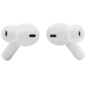 Auriculares Bluetooth JBL Wave Beam con estuche de carga/ Autonomía 8h/ Blanco