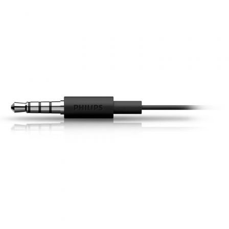 Auriculares Intrauditivos Philips SHE1405/10/ con Micrófono/ Jack 3.5/ Negros