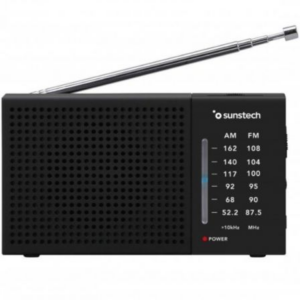 Radio Portátil Sunstech RPS412/ Negra
