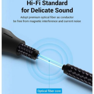 Cable de Audio de Fibra óptica Vention BAVHN/ 15m/ Gris