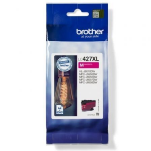 Cartucho de Tinta Original Brother LC-427 XL Alta Capacidad/ Magenta