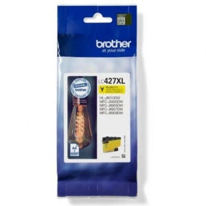 Cartucho de Tinta Original Brother LC-427 XL Alta Capacidad/ Amarillo