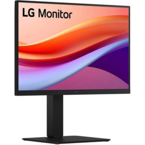 Monitor Profesional LG 24BA55W-B 24"/ WUXGA/ Multimedia/ Regulable en altura/ Negro