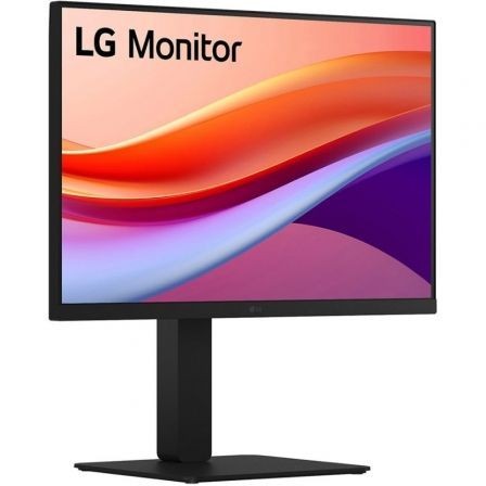 Monitor Profesional LG 24BA55W-B 24"/ WUXGA/ Multimedia/ Regulable en altura/ Negro