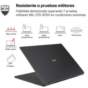 Portátil LG Gram 14Z90T-G.AD8BB Intel Core Ultra 7-255H/ 32GB/ 2TB SSD/ 14"/ Win11