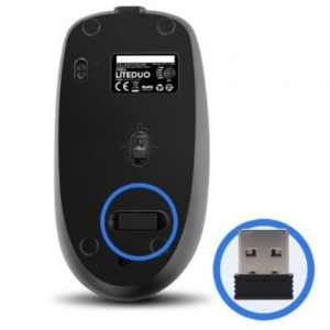 Teclado y Ratón Inalámbricos Nox Lite Duo