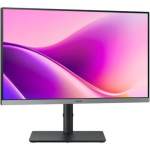 Monitor Profesional Samsung Essential Monitor S4 S43UF S24F434UAU/ 24"/ Full HD/ Regulable en altura/ Negro