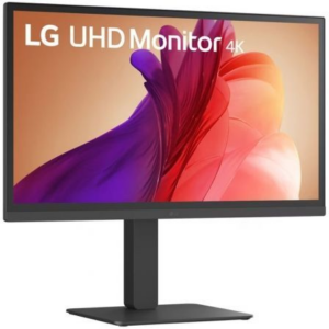 Monitor Profesional LG UltraFine 27BA45U-B 27"/ 4K/ Regulable en altura/ Negro
