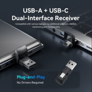 Presentador Inalámbrico Vention KQPB0/ 2.4GHz/ Negro