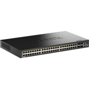 Switch Gestionable D-Link DGS-1530-52P/E 48 Puertos/ RJ-45 10/100/1000/ SFP/ PoE