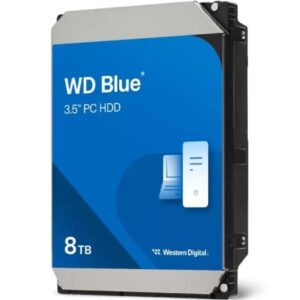 Disco Duro Western Digital WD Blue PC Desktop Hard Drive 8TB/ 3.5"/ SATA III/ 256MB