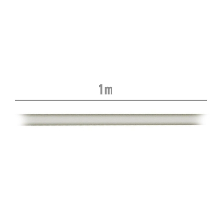 Cable USB 2.0 Impresora Aisens A101-0001/ USB Tipo-B Macho - USB Macho/ 1m/ Beige