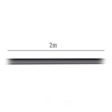 Cable USB 2.0 Tipo-C Aisens A107-0052/ USB Tipo-C Macho - USB Macho/ 480Mbps/ 2m/ Negro