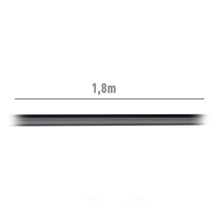 Cable SVGA Aisens A113-0071/ VGA Macho - VGA Macho/ Hasta 3W/ 10Mbps/ 1.8m/ Negro