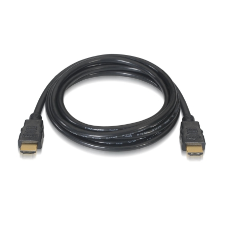 Cable HDMI 2.0 4K Aisens A120-0121/ HDMI Macho - HDMI Macho/ 2m/ Certificado/ Negro
