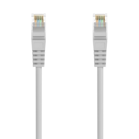 Cable de Red RJ45 AWG24 UTP Aisens A145-0555 Cat.6A/ LSZH/ 20m/ Gris
