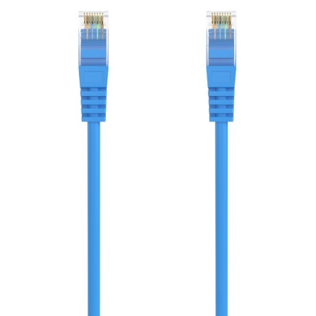 Cable de Red RJ45 AWG24 UTP Aisens A145-0571 Cat.6A/ LSZH/ 30cm/ Azul