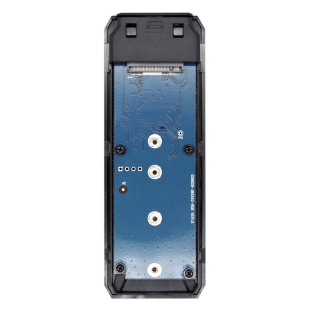 Caja Externa para Disco SSD M.2 NVMe Aisens ASM2-RGB013B/ USB 3.2 Gen2/ Sin Tornillos