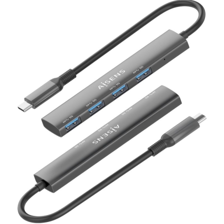Hub USB Tipo-C 3.0 Aisens A109-0943/ 4xUSB