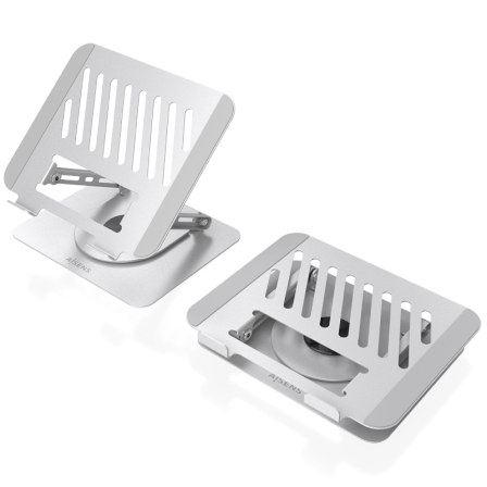 Soporte de Sobremesa Aisens LP5SXL-489 para Portátil de 10-17"/ hasta 3kg