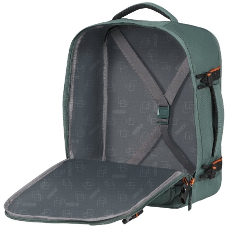 Mochila American Tourister Take2cabin S/M para Portátiles hasta 15.6"/ 26.5L/ Verde Oscuro