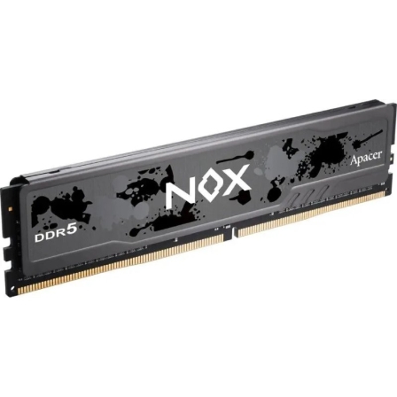 Memoria RAM Apacer NOX 16GB/ DDR5/ 5200MHz/ 1.25V/ CL40/ DIMM