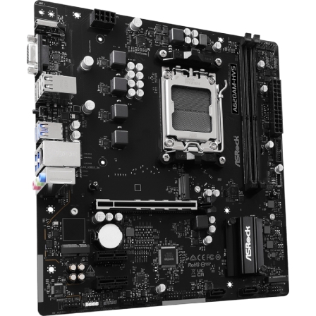 Placa Base Asrock A620AM-HVS/ DDR5/ PCIe 4.0/ Socket AM5/ Micro ATX