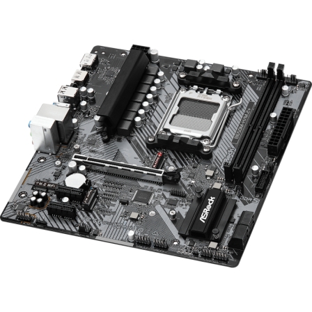 Placa Base Asrock B650M-H/M.2+/ DDR5/ PCIe 4.0/ Socket AM5/ Micro ATX