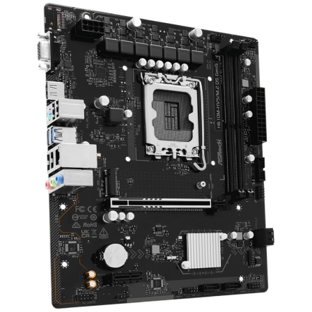 Placa Base Asrock H610M-HVS M2 D5 G5 Socket 1700/ DDR5/ PCIe 5.0/ Micro ATX