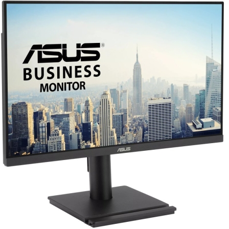 Monitor Profesional Asus VA279QGS 27"/ Full HD/ Multimedia/ Regulable en altura/ Negro