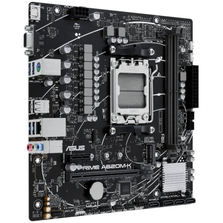Placa Base Asus Prime A620M-K Socket AM5/ DDR5/ PCIe 4.0/ Micro ATX