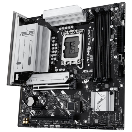 Placa Base Asus Prime B860M-A WIFI Socket 1851/ DDR5/ PCIe 5.0/ Micro ATX
