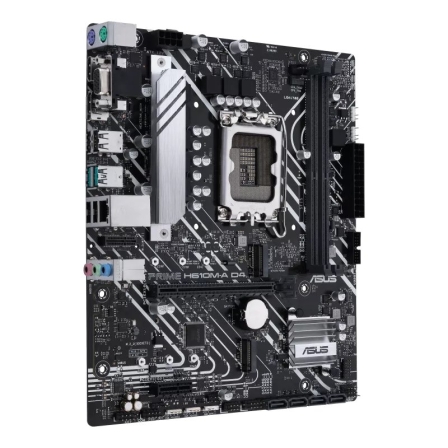 Placa Base Asus Prime H610M-A D4-CSM/ Socket 1700/ DDR4/ PCIe 4.0/ Micro ATX