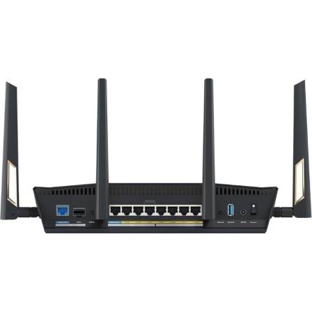 Router Inalámbrico Asus RT-BE88U/ WiFi 7/ 7200Mbps/ 2.4GHz 5GHz/ 4 Antenas/ WiFi 802.11be/ax/ac/n/a/ - n/b/g