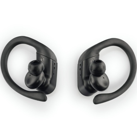 Auriculares Deportivos Bluetooth Daewoo TWS SPORT DW2012 con estuche de carga/ Autonomía 3h/ Negros