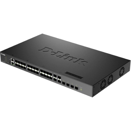 Switch Gestionable D-Link DXS-3410-32XY 2 Puertos/ RJ-45 10/100/1000/ SFP/ PoE