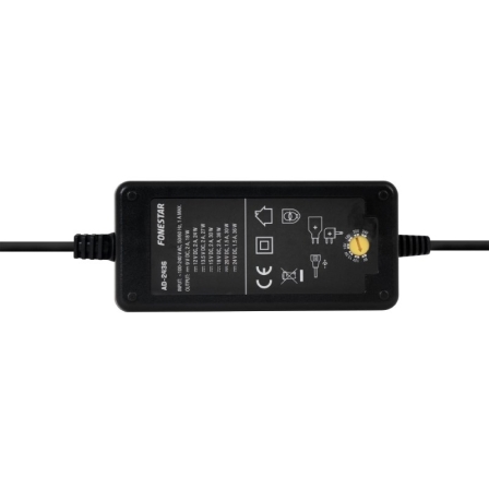Cargador de Portátil Fonestar AD-2436/ 36W/ Manual/ 7 Conectores/ Voltaje 100-240V