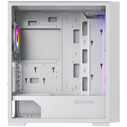 Caja Gaming Torre Hiditec H2 Air ARGB/ Blanca