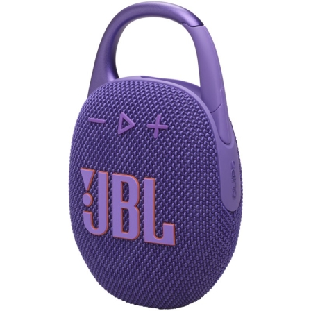 Altavoz con Bluetooth JBL Clip 5/ 7W/ 1.0/ Púrpura