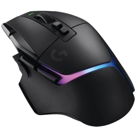 Ratón Gaming Inalámbrico Logitech G502 X Plus/ Hasta 25600 DPI/ Negro